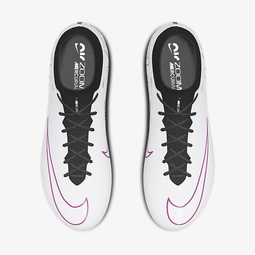 Giày Nike Mercurial Superfly 9 Elite By You Nữ Trắng Đen